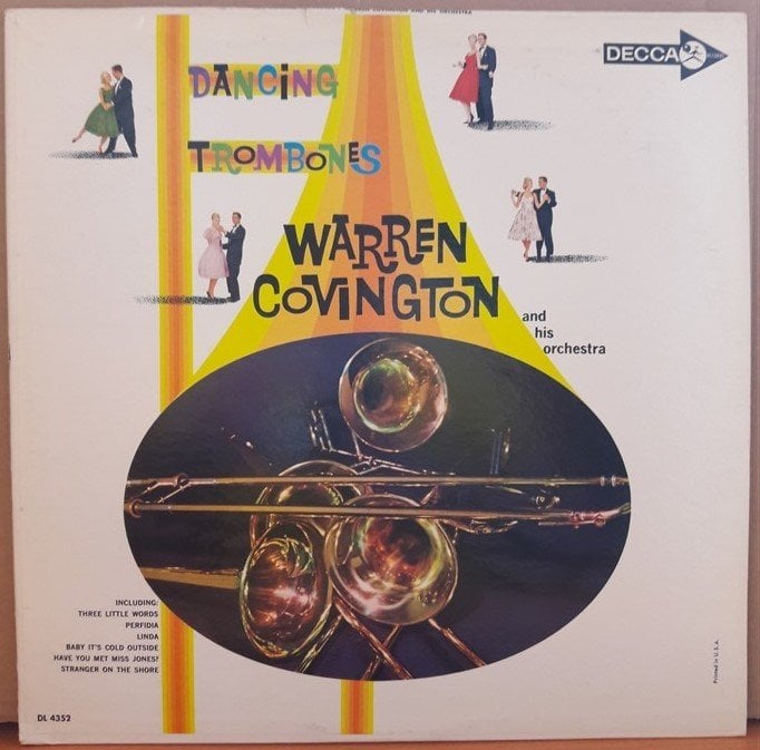 WARREN COVINGTON - DANCING TROMBONES - LP 2.EL PLAK