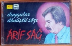 ARİF SAĞ - DUYGULAR DÖNÜŞTÜ SÖZE (1990) - KASET SIFIR