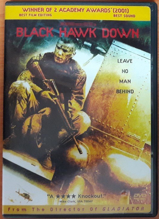 BLACK HAWK DOWN - JOSH HARTNETT - EWAN McGREGOR - RIDLEY SCOTT - DVD 2.EL 1. BÖLGE TR ALTYAZI YOKTUR
