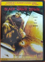 BLACK HAWK DOWN - JOSH HARTNETT - EWAN McGREGOR - RIDLEY SCOTT - DVD 2.EL 1. BÖLGE TR ALTYAZI YOKTUR
