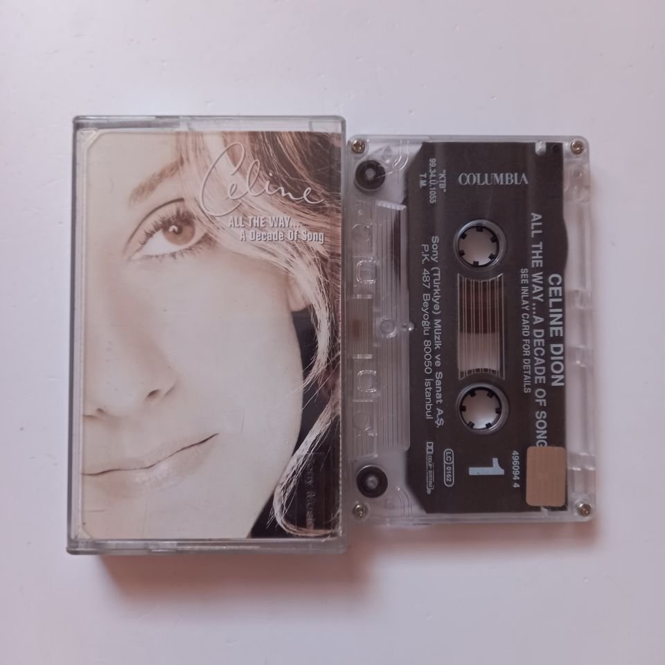 CELINE DION - ALL THE WAY... /  A DECADE OF SONG (1999) - KASET 2.EL