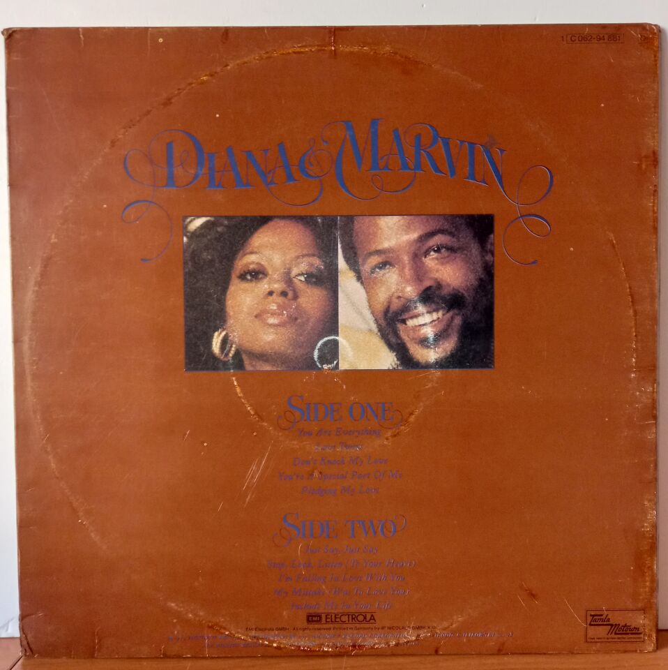 DIANA ROSS & MARVIN GAYE – DIANA & MARVIN (1973) - LP 2.EL PLAK