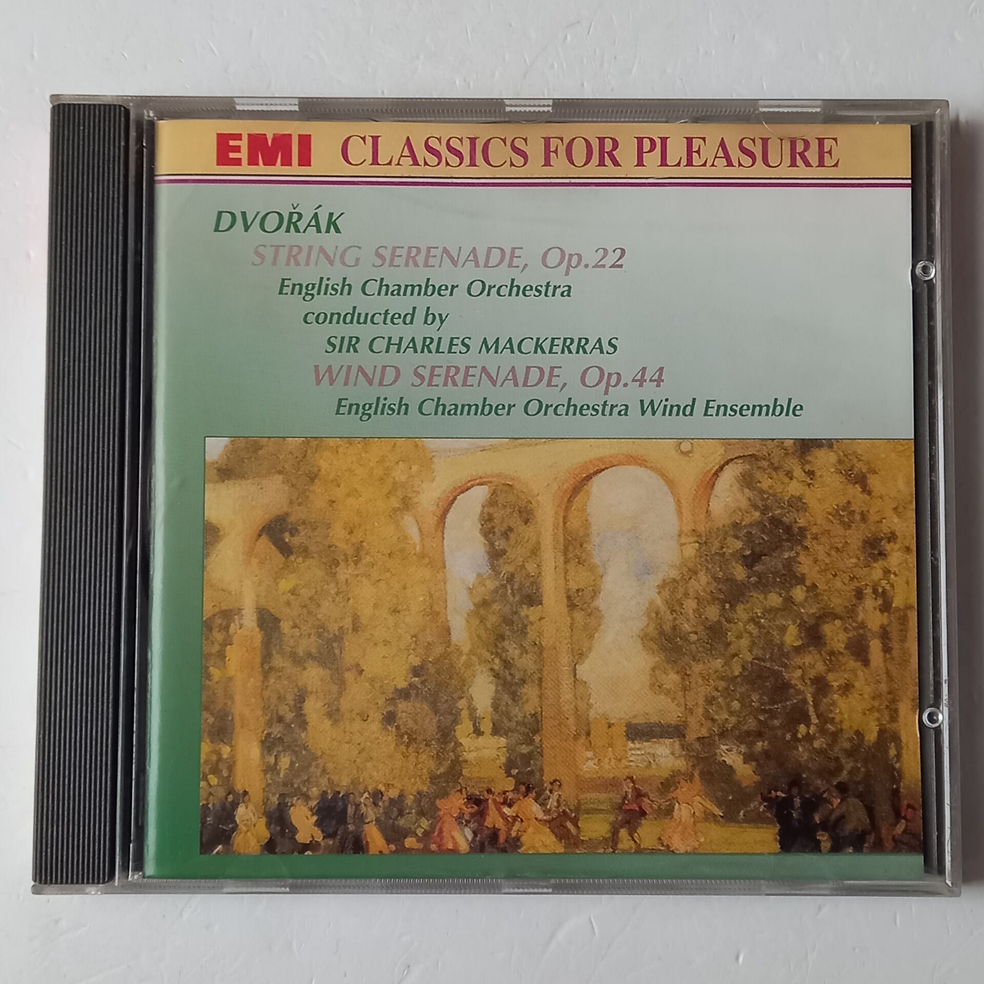 DVORAK: STRING SERENADE, OP. 22, WIND SERENADE OP. 44  (1985) - CD 1996 REISSUE 2.EL