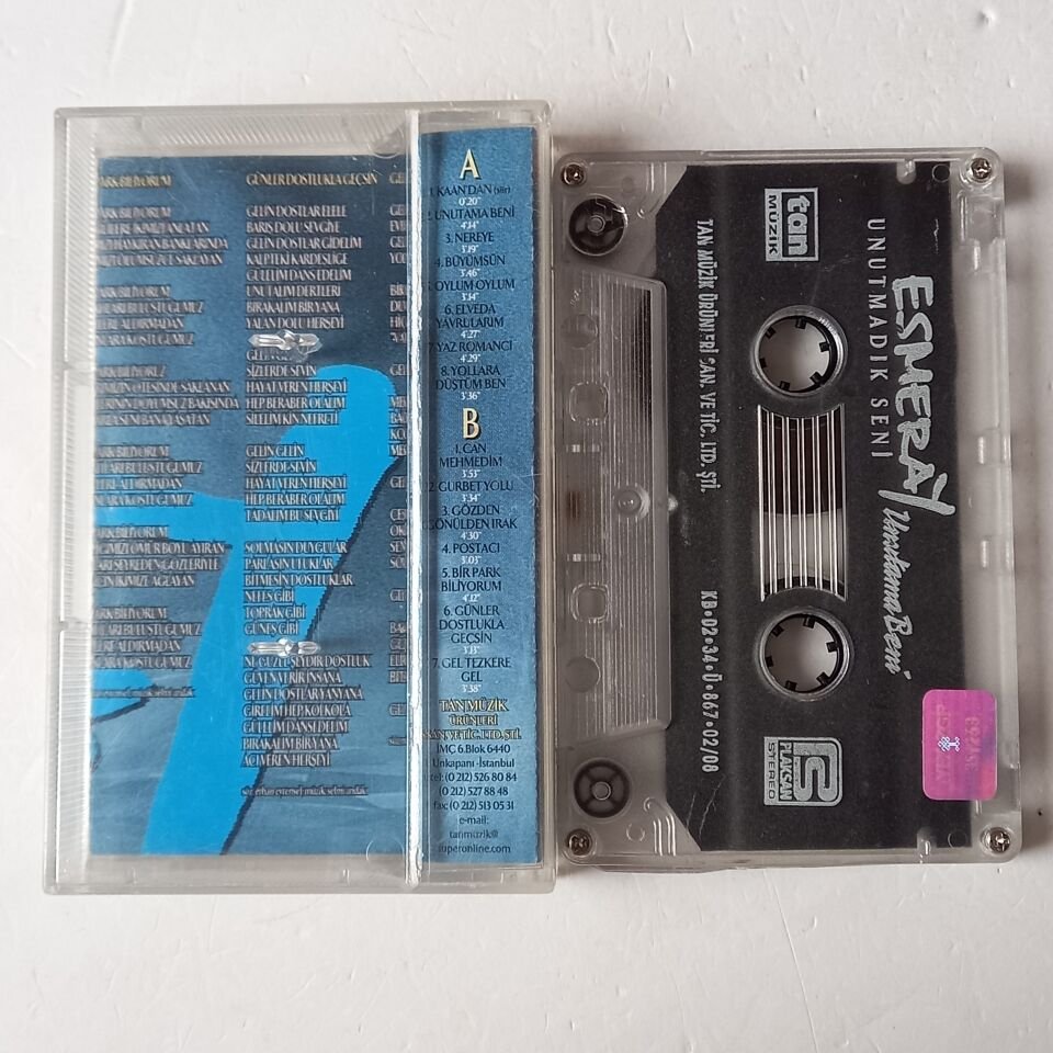 ESMERAY - UNUTMADIK SENİ / UNUTAMA BENİ (2002) - KASET 2.EL