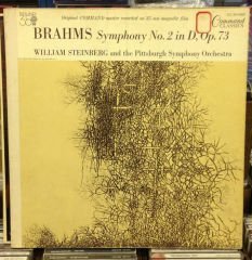 BRAHMS SYMPHONY NO 2 WILLIAM STEINBERG LP