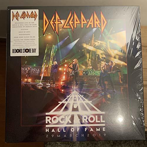 DEF LEPPARD - ROCK & ROLL HALL OF FAME 29 MARCH 2019 - EP 5 TRACKS RECORD STORE DAY EDT SIFIR PLAK