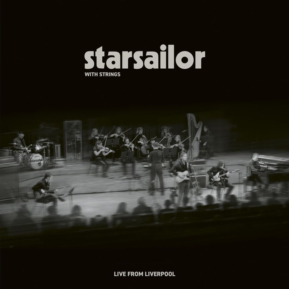 STARSAILOR - WITH STRINGS, LIVE FROM LIVERPOOL - LP 2025 RED COLOURED EDITION SIFIR PLAK