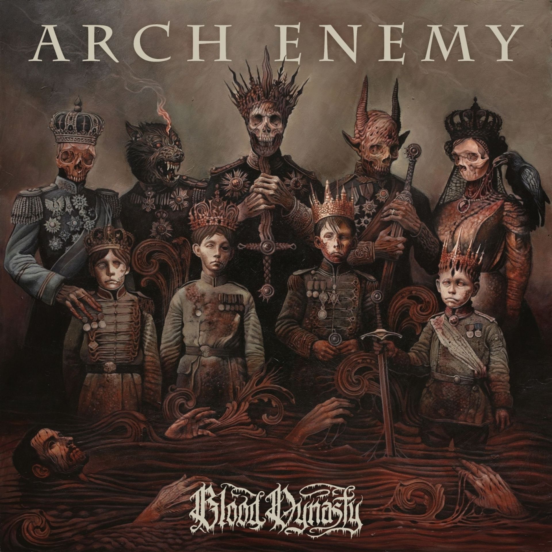 ARCH ENEMY - BLOOD DYNASTY (2025) - LP DARK GREEN COLOURED EDITION SIFIR PLAK