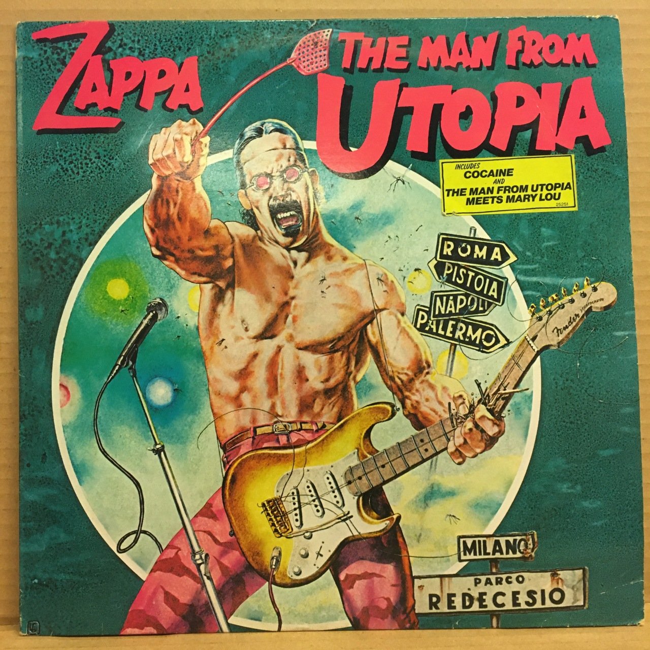 FRANK ZAPPA - THE MAN FROM UTOPIA 1983 2.EL PLAK