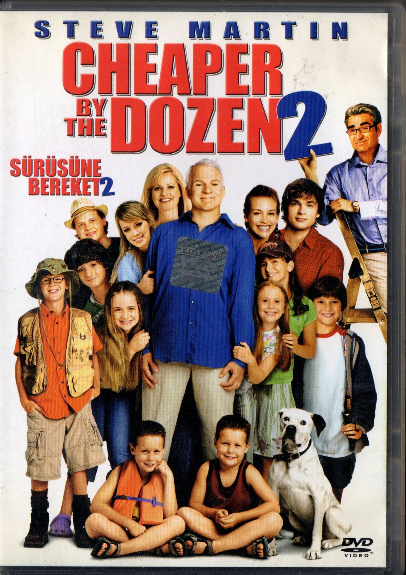 CHEAPER BY THE DOZEN 2 - SÜRÜSÜNE BEREKET 2 - STEVE MARTIN  - DVD 2.EL