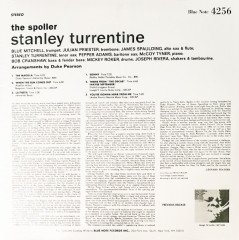 STANLEY TURRENTINE - THE SPOILER (1957) - LP 2009 EDITION SIFIR PLAK