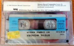 STEVIE WONDER - MY CHERIE AMOUR (1987) MMY CASSETTE MADE IN TURKEY ''NEW'' PAPER LABEL