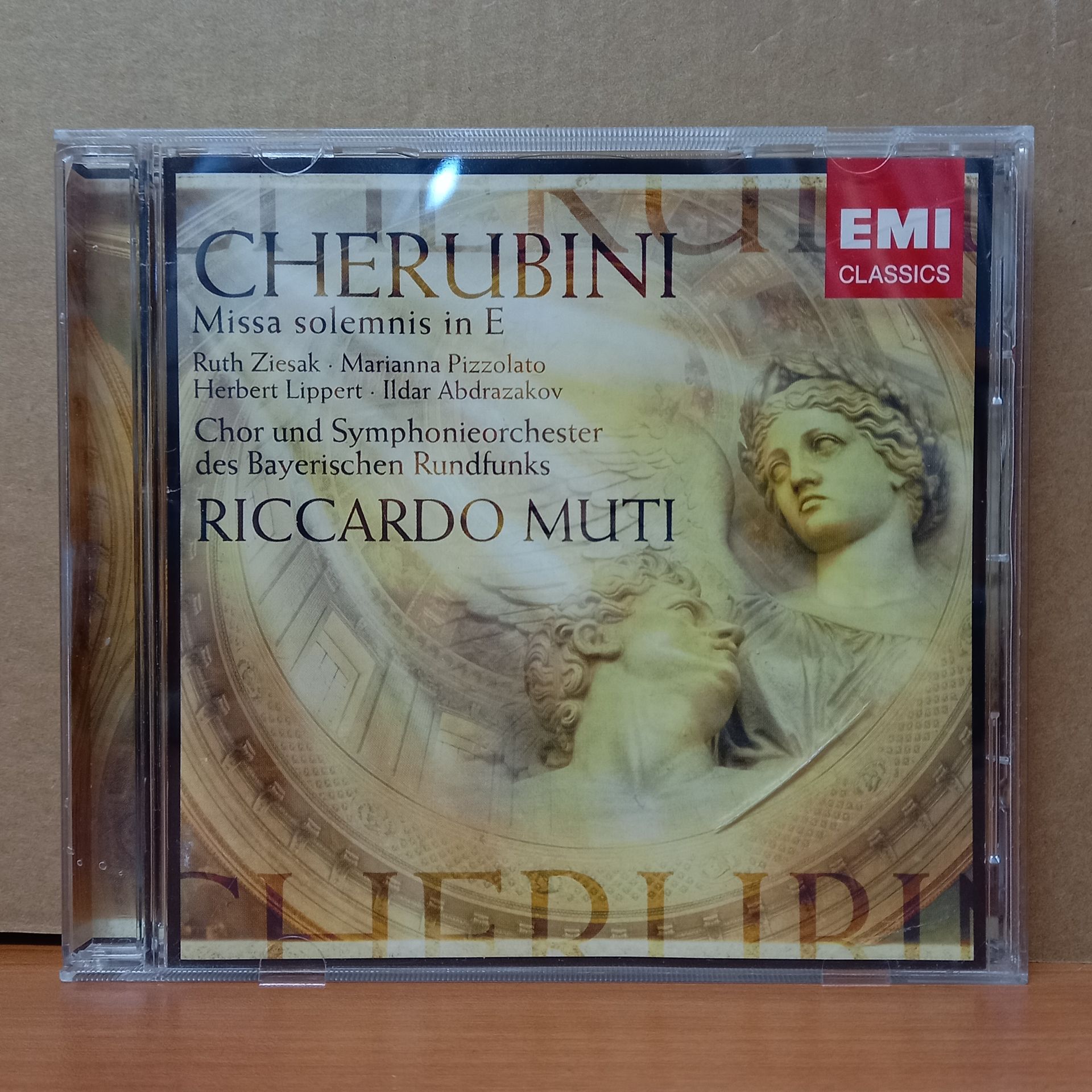 LUIGI CHERUBINI - MISSA SOLEMNIS IN E / RICCARDO MUTI / RUTH ZIESAK, MARIANNA PIZZOLATO, HERBERT LIPPERT, ILDAR ABDRAZAKOV / CHOR UND SYMPHONIEORCHESTER DES BAYERISCHEN RUNDFUNKS (1986) - CD 2.EL