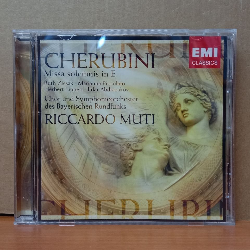 LUIGI CHERUBINI - MISSA SOLEMNIS IN E / RICCARDO MUTI / RUTH ZIESAK, MARIANNA PIZZOLATO, HERBERT LIPPERT, ILDAR ABDRAZAKOV / CHOR UND SYMPHONIEORCHESTER DES BAYERISCHEN RUNDFUNKS (1986) - CD 2.EL