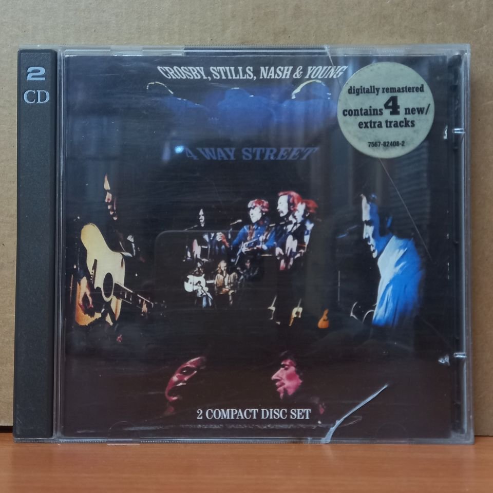 CROSBY, STILLS, NASH & YOUNG - 4 WAY STREET (1992) - 2CD 2.EL