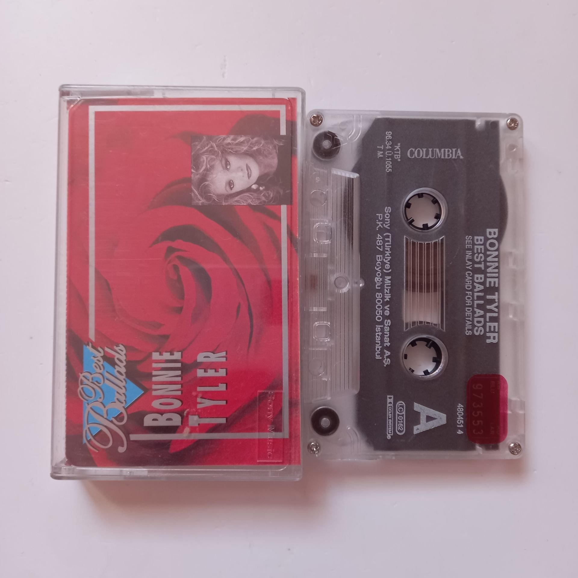 BONNIE TYLER - BEST BALLADS (1996) - KASET 2.EL