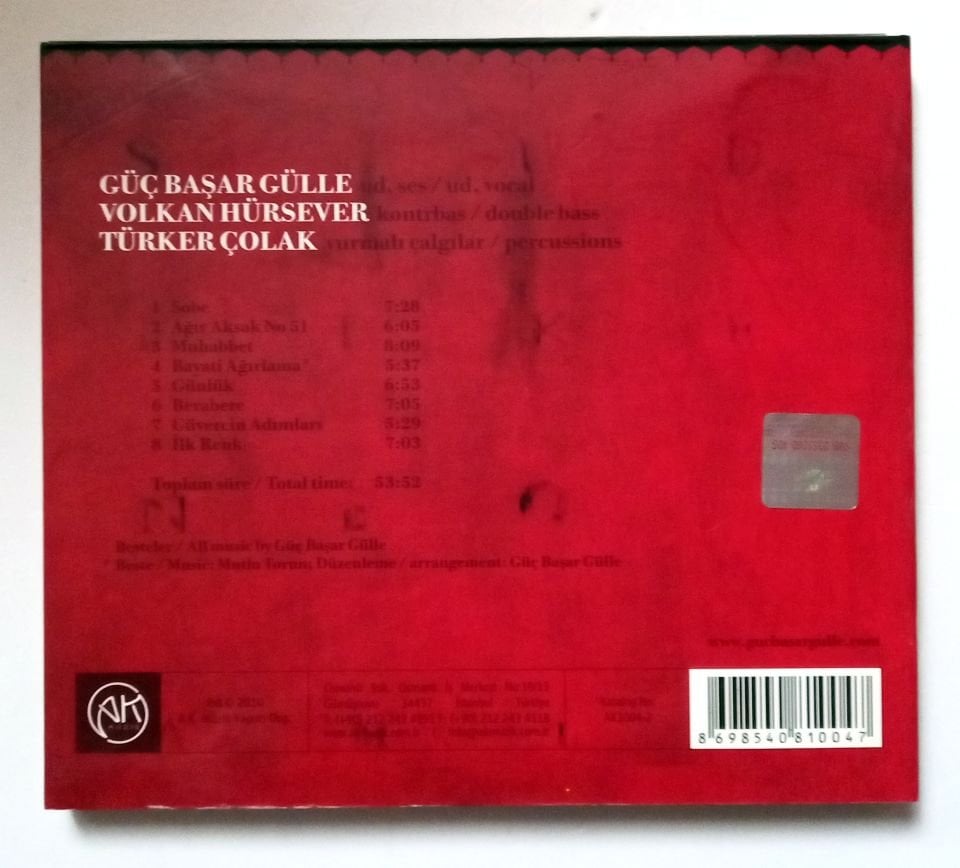 GÜÇ BAŞAR GÜLLE – İLK RENK (2010) - CD 2.EL