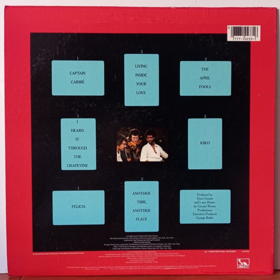 EARL KLUGH – LIVING INSIDE YOUR LOVE (1976) - LP 2.EL PLAK