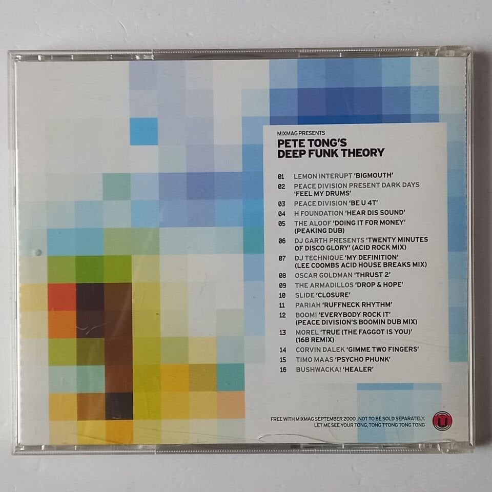 PETE TONG – PETE TONG\'S DEEP FUNK THEORY (2000) - CD 2.EL