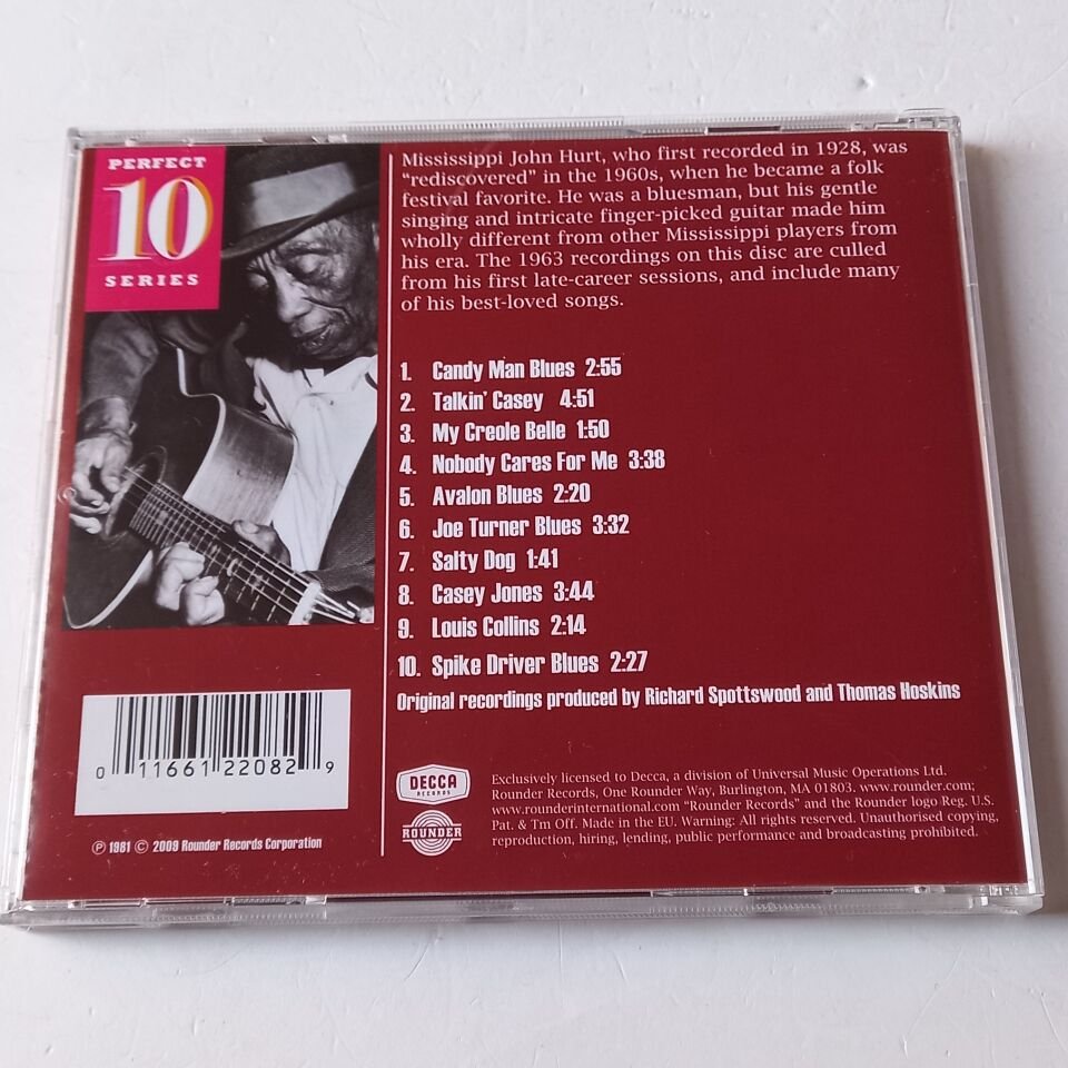 MISSISSIPPI JOHN HURT – CANDY MAN BLUES (2009) - CD 2.EL