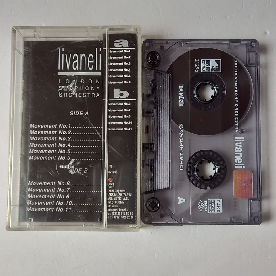 LONDON SYMPHONY ORCHESTRA PLAYS LİVANELİ (1999) - KASET 2.EL