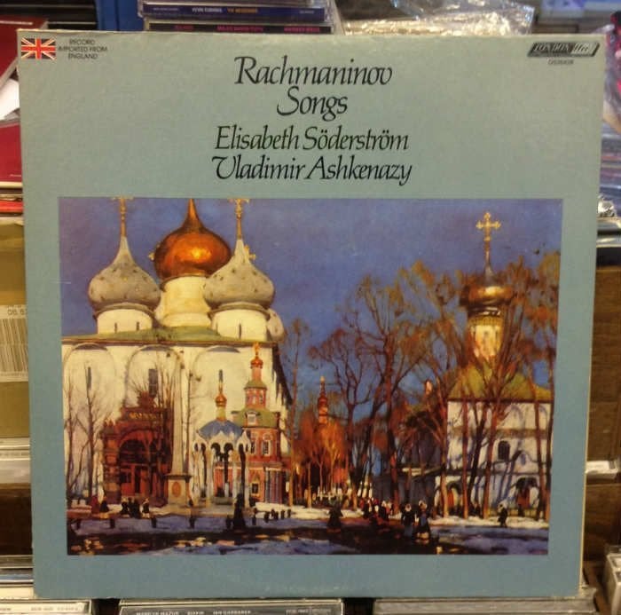 RACHMANINOV SONGS SÖDERSTRÖM VLADIMIR ASHKENAZY - LP 2.EL