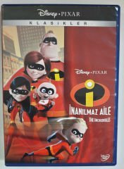 İNANILMAZ AİLE - THE INCREDIBLES - PIXAR ANİMASYON DVD 2.EL