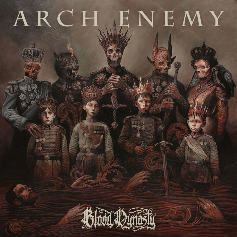 ARCH ENEMY - BLOOD DYNASTY (2025) - LP RED COLOURED EDITION SIFIR PLAK
