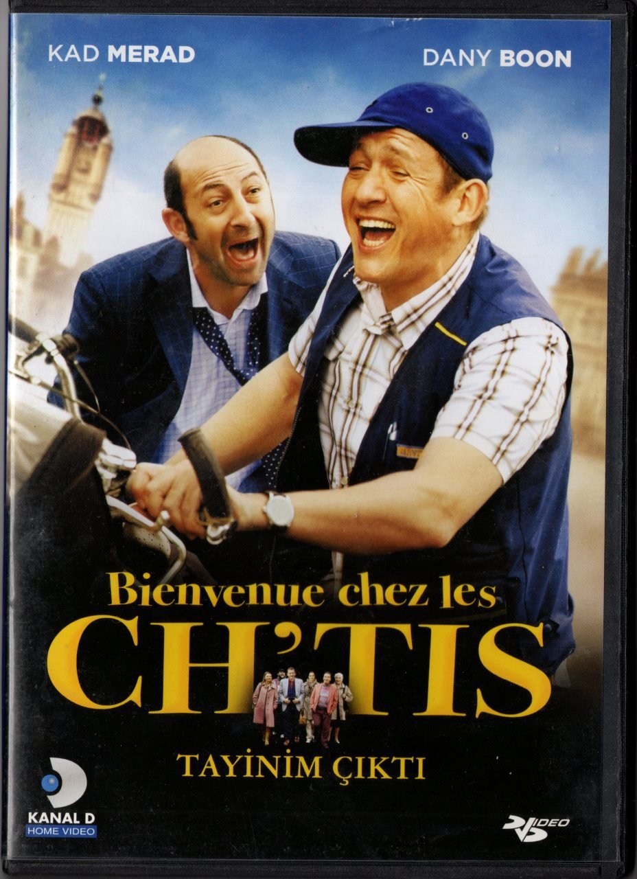 TAYİNİM ÇIKTI - BIENVENUE CHEZ LES CH'TIS - KAD MERAD - DANY BOON - DVD 2.EL