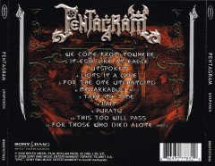 PENTAGRAM - UNSPOKEN (2001) - CD 2016 SONY EDITION SIFIR