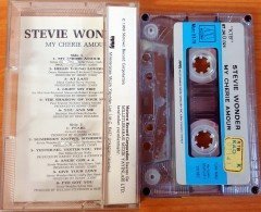 STEVIE WONDER - MY CHERIE AMOUR (1987) MMY CASSETTE MADE IN TURKEY ''USED'' PAPER LABEL