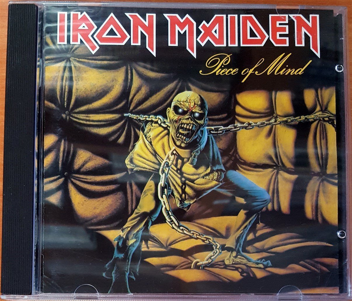 IRON MAIDEN - PIECE OF MIND (1983) 1987 REISSUE / MADE IN USA CD 2.EL