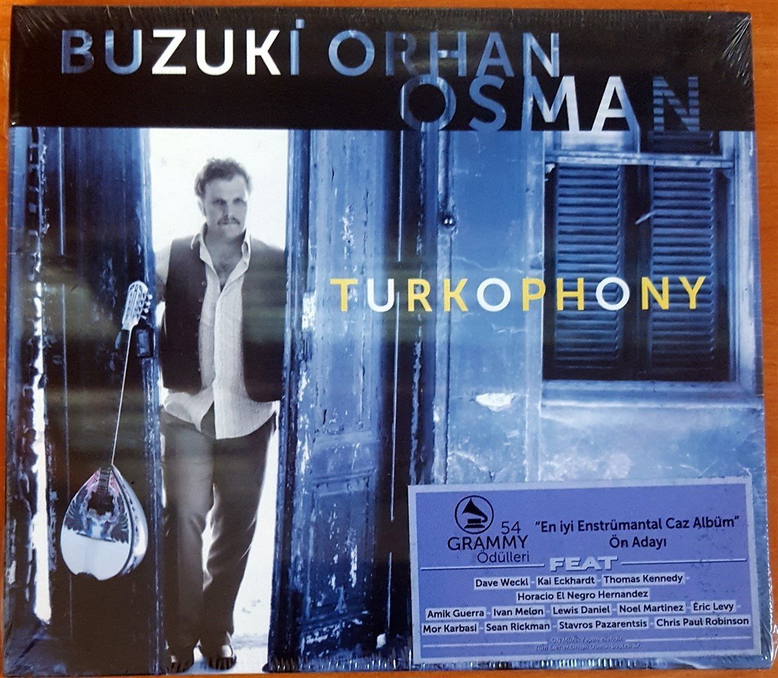 BUZUKİ ORHAN OSMAN - TURKOPHONY / FEAT. DAVE WECKL NOEL MARTINEZ THOMAS KENNEDY CD SIFIR