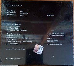 JUNE TABOR / IAIN BALLAMY / HUW WARREN - QUERCUS (2013) ECM RECORDS CD SIFIR