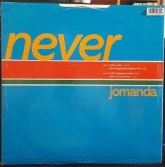 JOMANDA - NEVER (1993) - 12'' MAXI SINGLE VINYL PLAK 2.EL