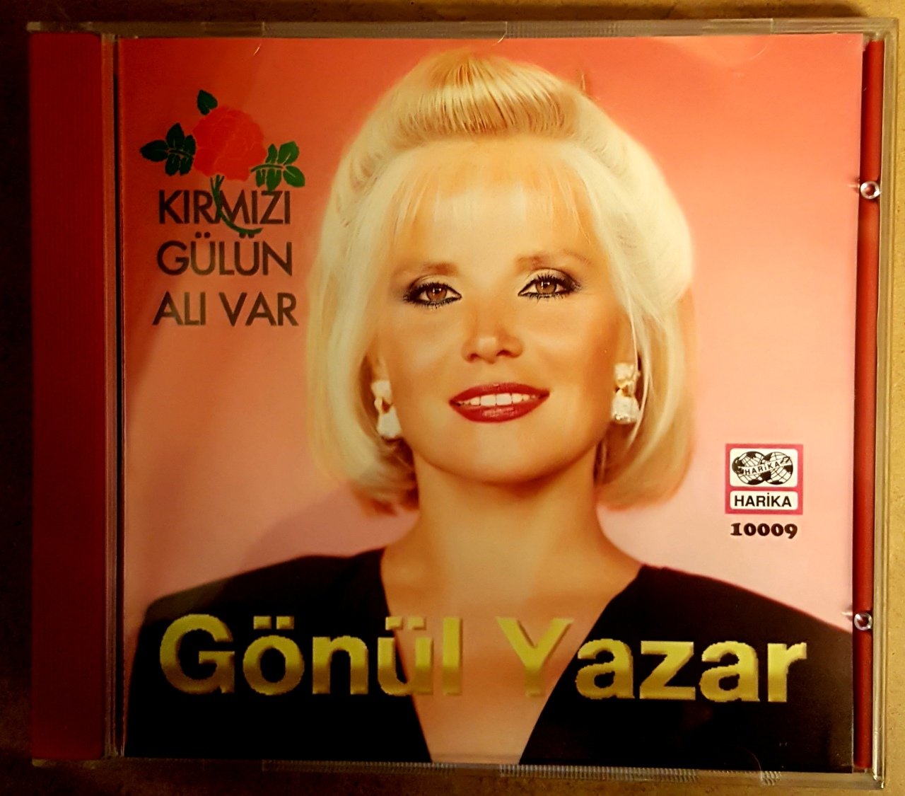 GÖNÜL YAZAR - KIRMIZI GÜLÜN ALI VAR (1993) - CD HARİKA KASETÇİLİK 2.EL