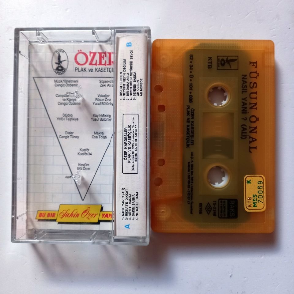 FÜSUN ÖNAL  - NASIL YANİ? (1992) - KASET 2.EL