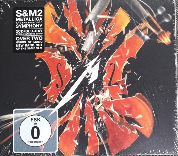 METALLICA & SAN FRANCISCO SYMPHONY - S&M2 (2019) - 2xCD + BLU RAY 3 DİSK DIGIPAK SIFIR