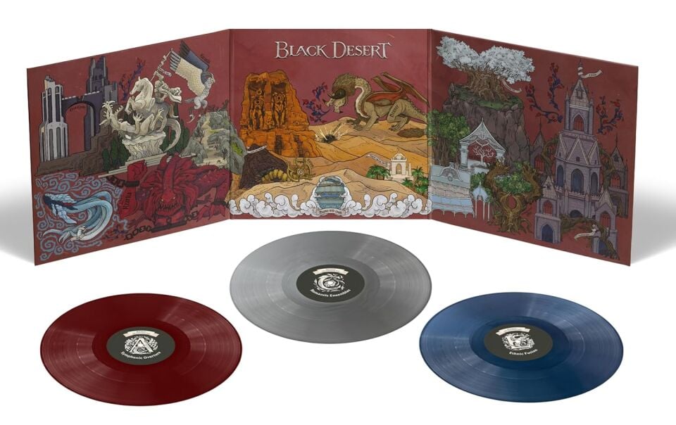 BLACK DESERT - VIDEO GAME SOUNDTRACK (2014) - 3xLP 2025 COLOURED EDITION SIFIR PLAK