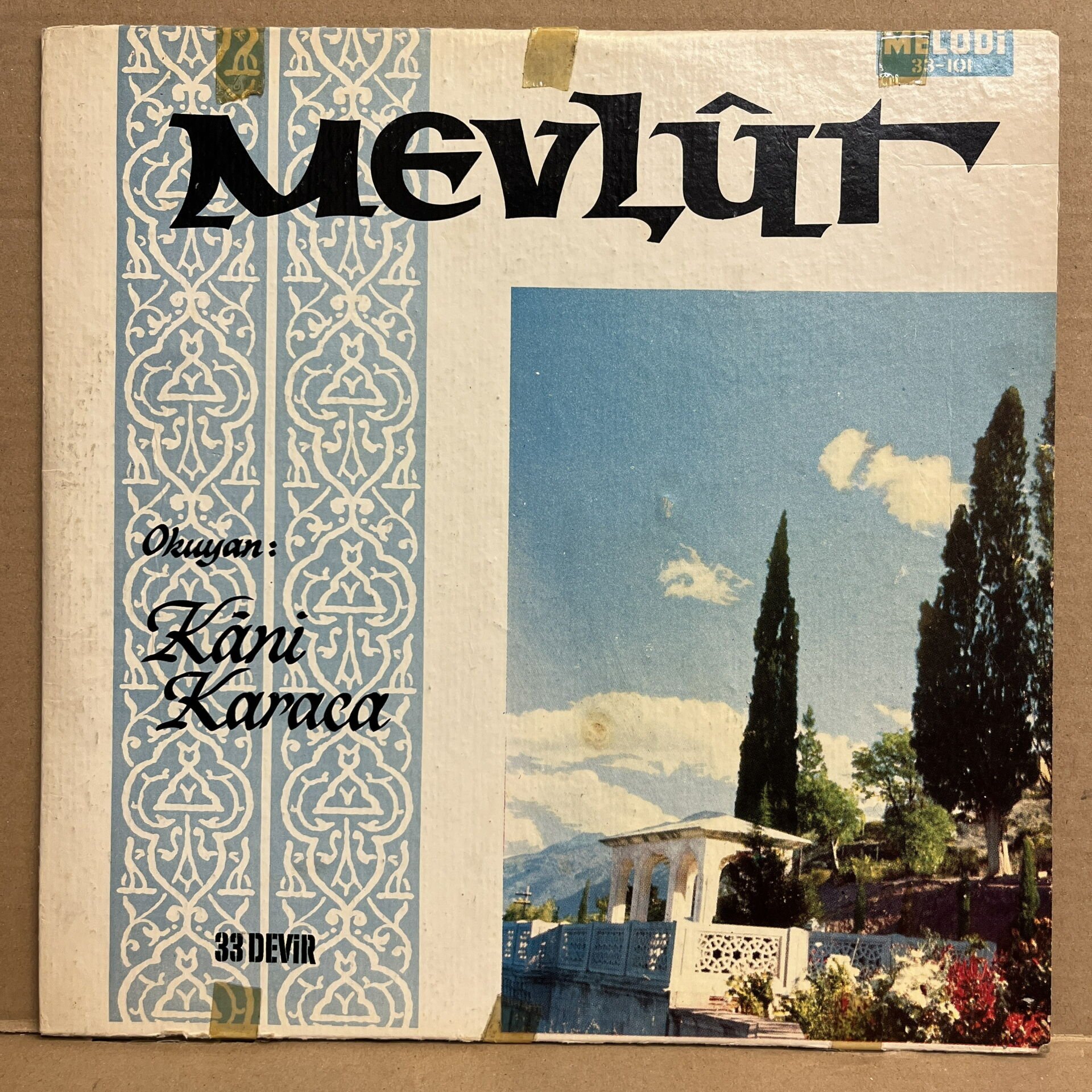 KANİ KARACA - MEVLÜT (1962) - LP 2.EL PLAK