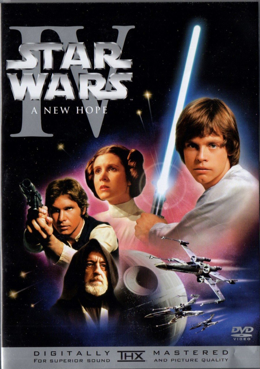 STAR WARS IV A NEW HOPE - MARK HAMILL - HARRISON FORD - GEORGE LUCAS - DVD 2.EL