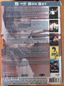 BRUCE LEE 5 DVD BOX SET - WAY OF THE DRAGON - FIST O FURY - THE BIG BOSS - GAME OF DEATH 1 & 2 - 2.EL