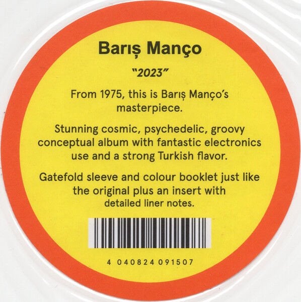 BARIŞ MANÇO - 2023 (1975) - LP 2012 PHARAWAY SOUNDS SIFIR PLAK