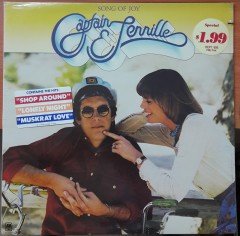 CAPTAIN TENNILLE - SONG OF JOY - DÖNEM BASKISI PLAK SIFIR