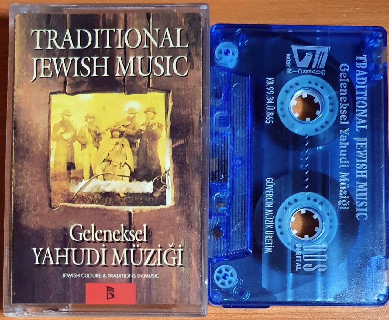 TRADITIONAL JEWISH MUSIC / GELENEKSEL YAHUDİ MÜZİĞİ (1999) - KASET GÜVERCİN MÜZİK 2.EL