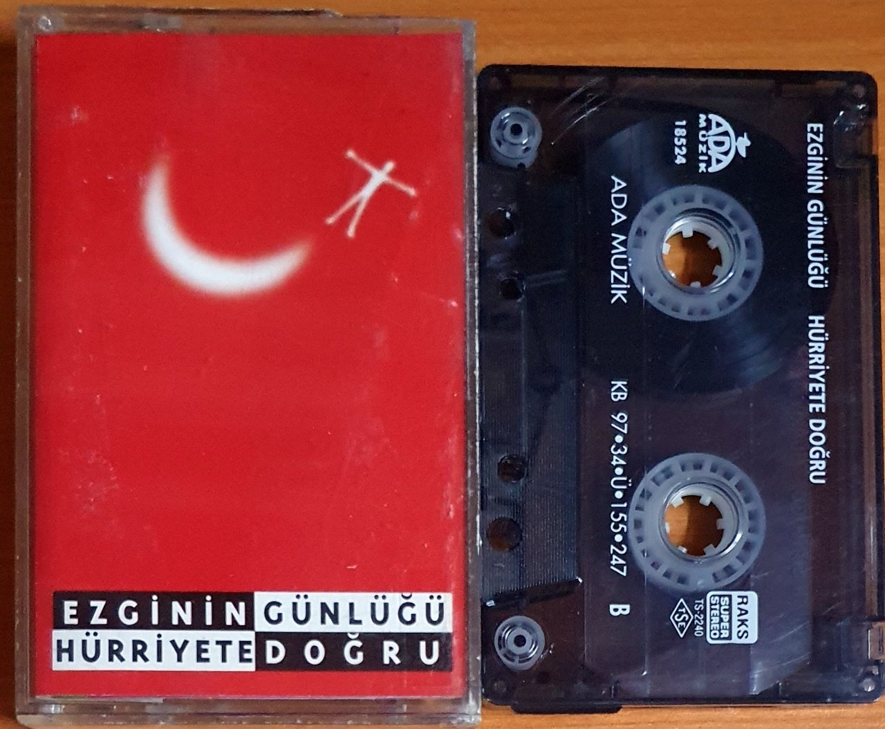 EZGİNİN GÜNLÜĞÜ - HÜRRİYETE DOĞRU (1997) - KASET ADA MÜZİK 2.EL