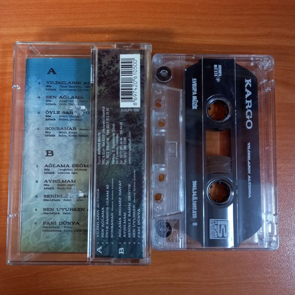 KARGO - YILDIZLARIN ALTINDA (2005) - KASET 2.EL