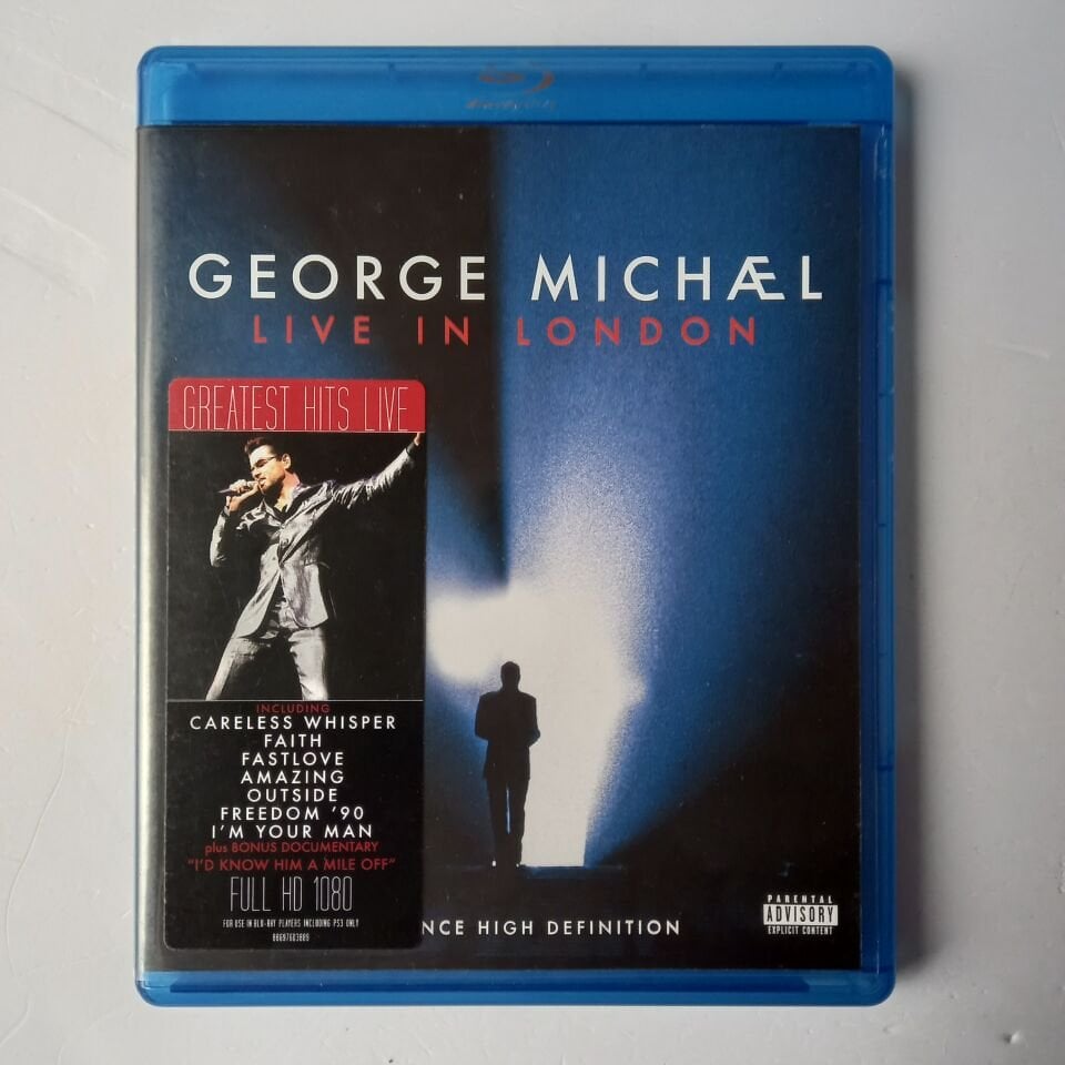 GEORGE MICHAEL - LIVE IN LONDON - BLU-RAY 2.EL