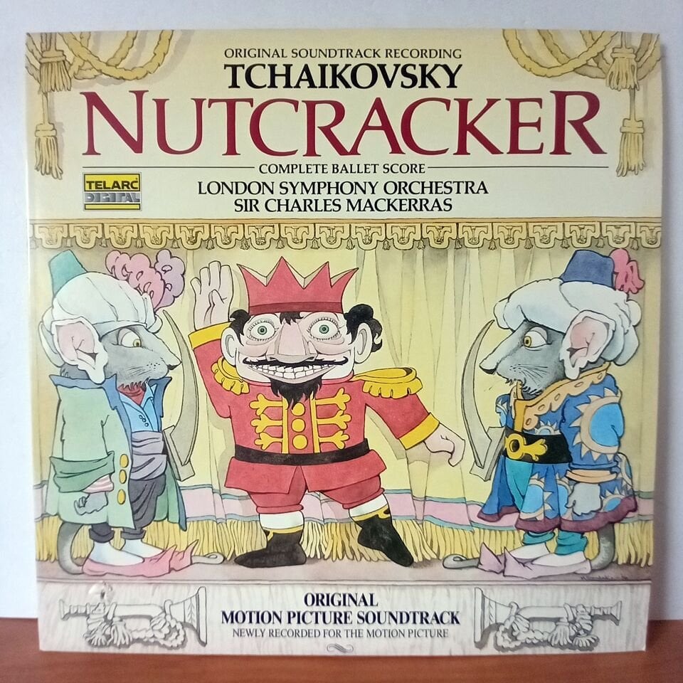 TCHAIKOVSKY: NUTCRACKER: COMPLETE BALLET SCORE / SIR CHARLES MACKERRAS, LONDON SYMPHONY ORCHESTRA (1986) - 2LP 2.EL PLAK