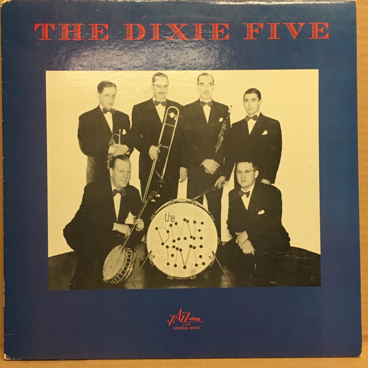 THE DIXIE FIVE 1988 2.EL PLAK DIXIELAND